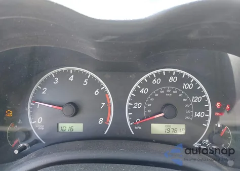 2009 Toyota Corolla S from USA, damaged, VIN 2T1BU40E49C024899